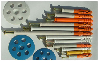 Plastic thermal insulation nail